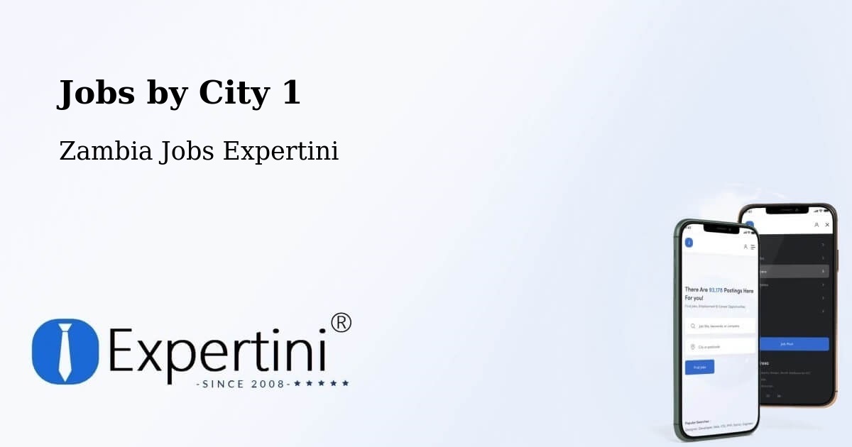 City Jobs in Zambia - Expertini