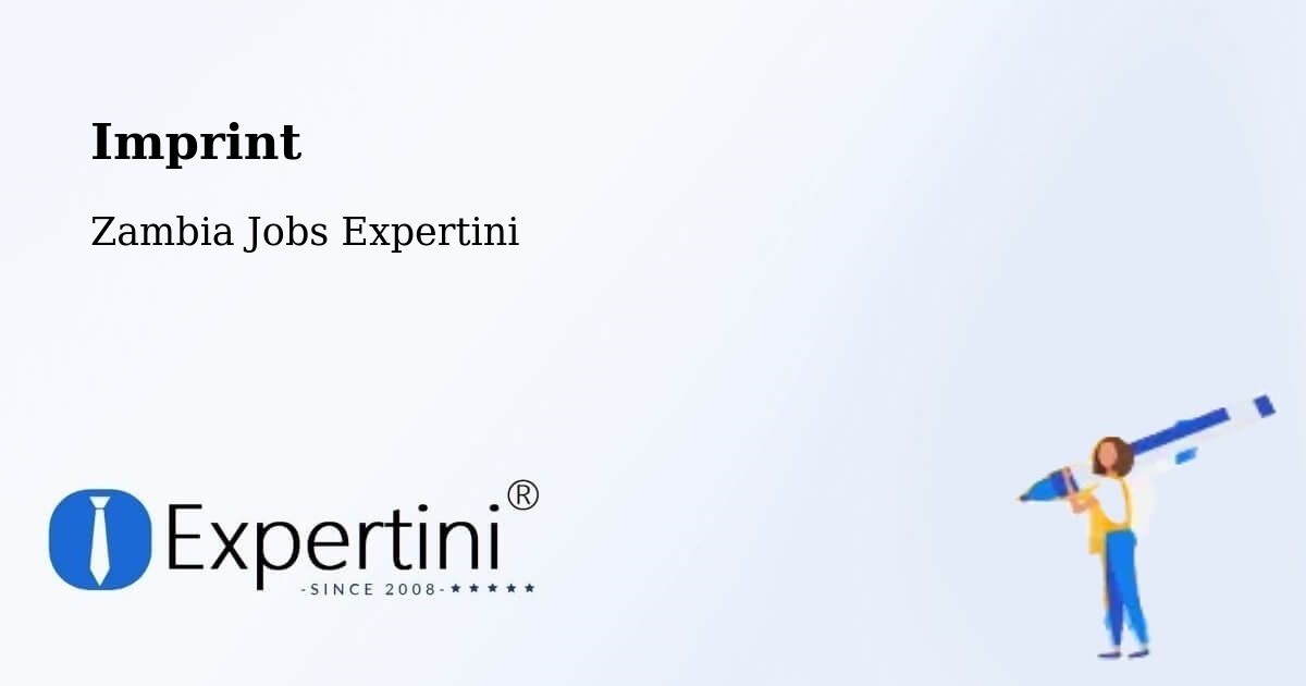 Imprint – Kitwe - Zambia Jobs Expertini
